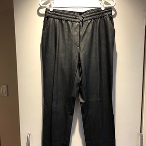 Wilfred Free Faux Leather Jogger Pants